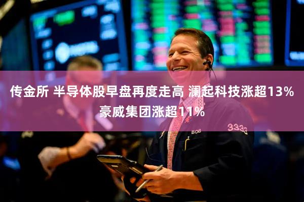 传金所 半导体股早盘再度走高 澜起科技涨超13%豪威集团涨超11%
